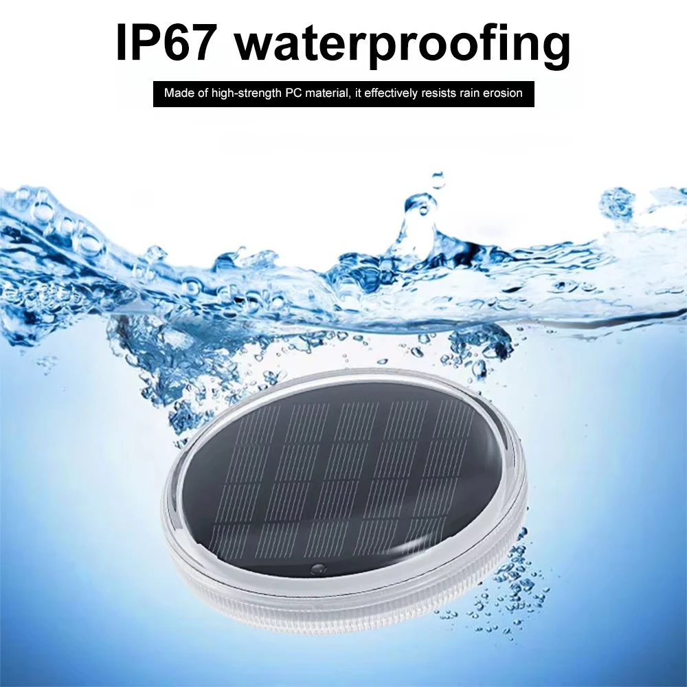 

Solar Floating Pool Lights RGB Solar Swimming Pool Projector Light IP67 Waterproof 3 Modes LED Solar Lights For Pool Parties