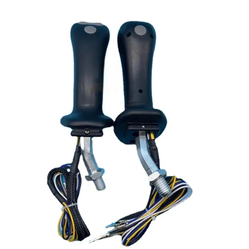 For Sany for ZOOMLION for SUNWARD for LOVOL for XCMG for Rexrot joystick handle glue 4 button keys 14mm eight lines R-9