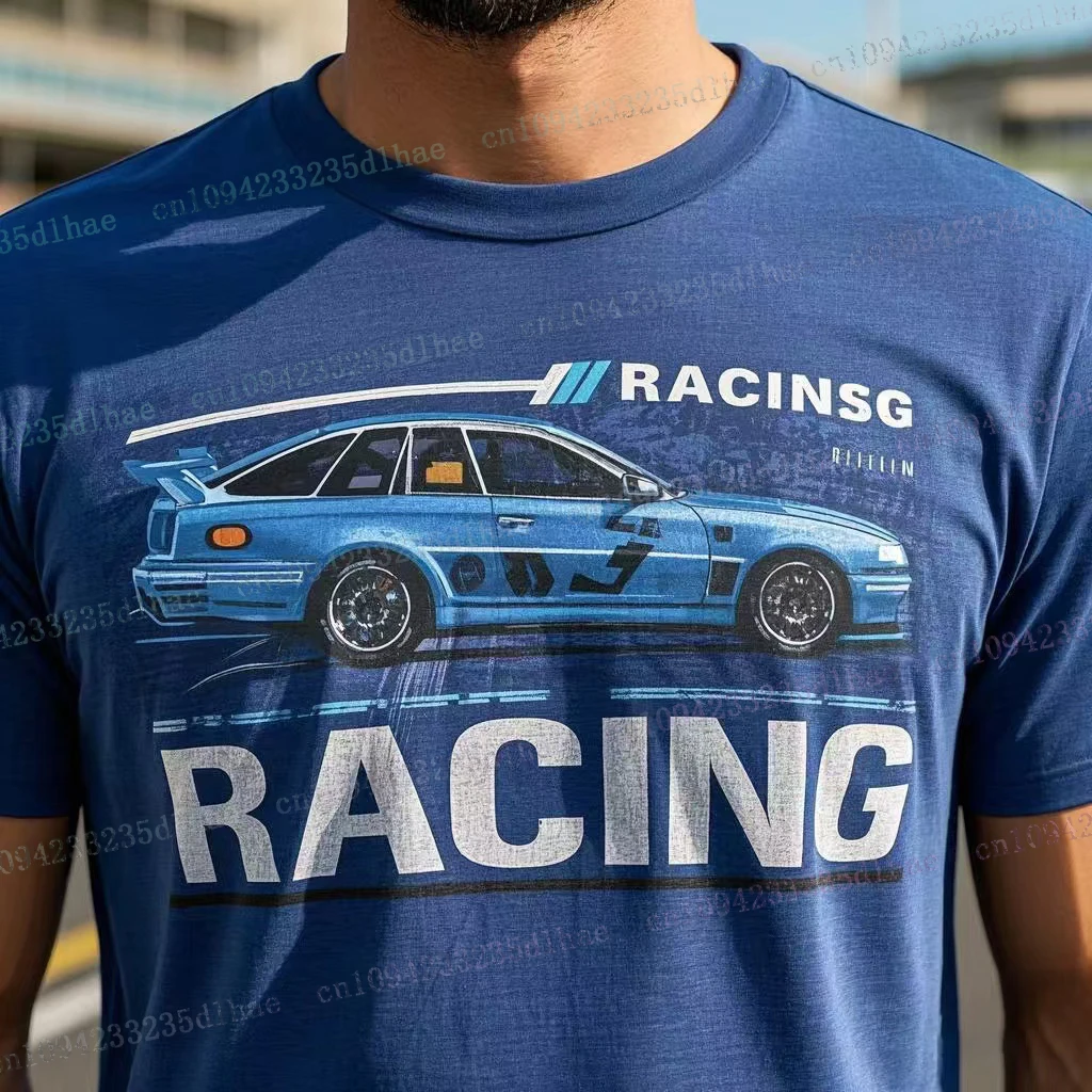 

Классическая мужская футболка с мотоциклетным принтом Super Cub C50, хлопковая модная мягкая дышащая футболка с короткими рукавами, универсальная базовая футболка