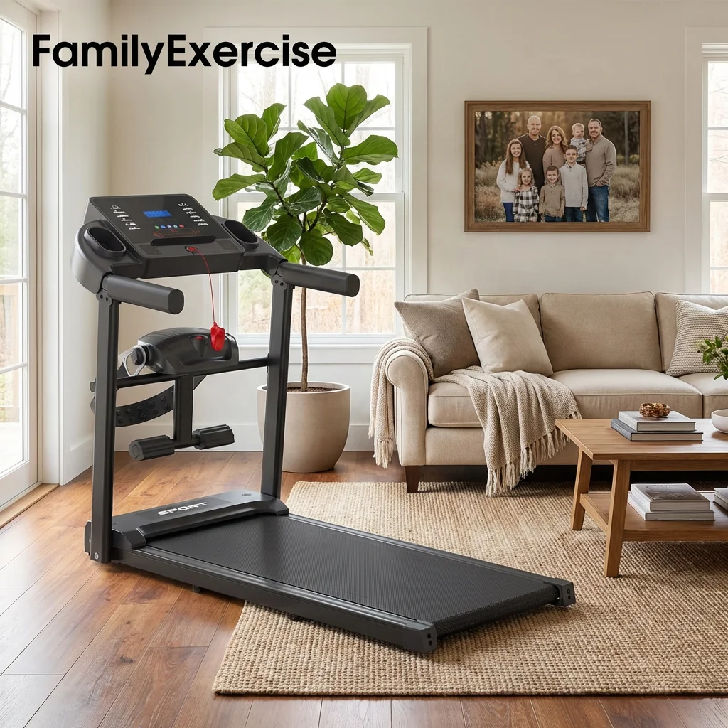 

Electric Foldable Under Desk Treadmill APP Control LED Screen Portable Walking Pad Running Machine for Home Office Fitness