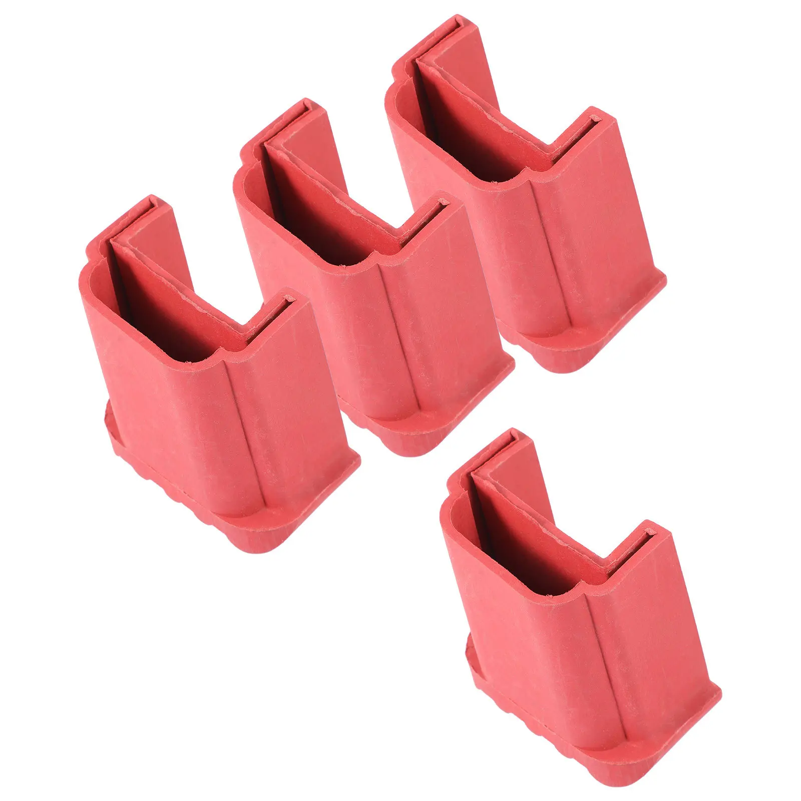 

4Pcs Household Ladder Feet Protective Rubber Pads Non-Slip Ladder Covers Anti-Skid Replacement Parts Animal Door Stops