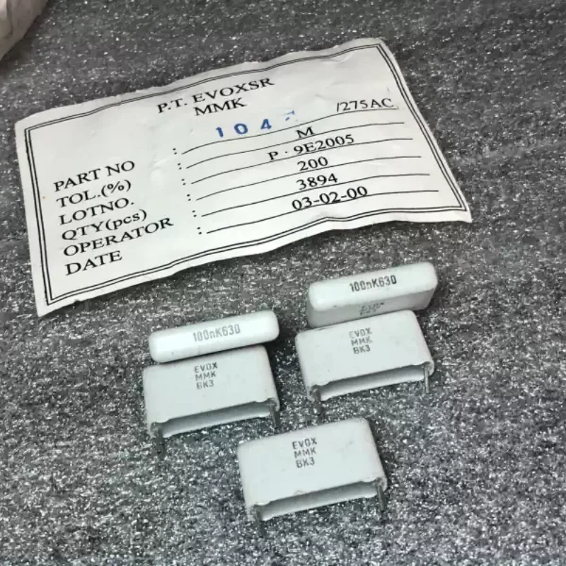 

10-100 шт. новый шведский EVOX MMK 0,1 мкФ 630 В 104 К бесконечный конденсатор с лихорадкой