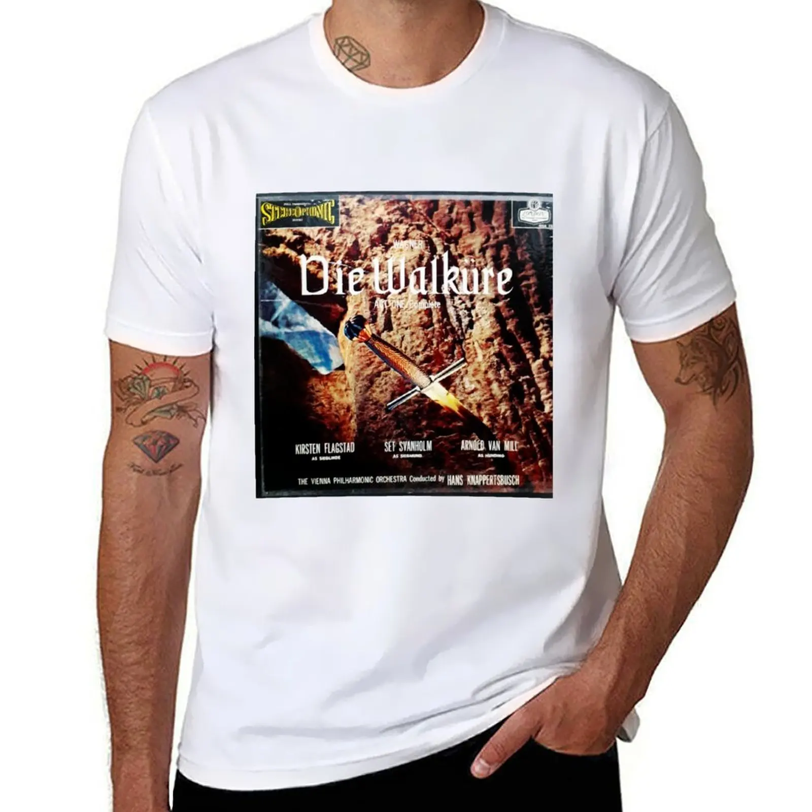 

Die Walküre, Richard Wagner, Wagner, Opera, German, 1959 T-Shirt anime t shirts for man T-Shirt