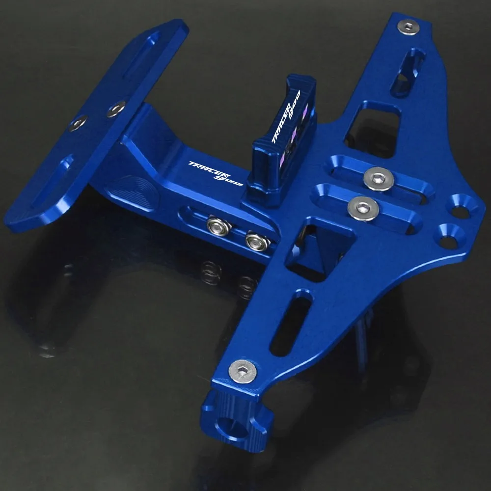 

Motorcycle with LED Light Indicator Fender FOR YAMAHA TRACER900 TRACER-900 2018-2020 License Plate Bracket Holder 2020 2019 2018