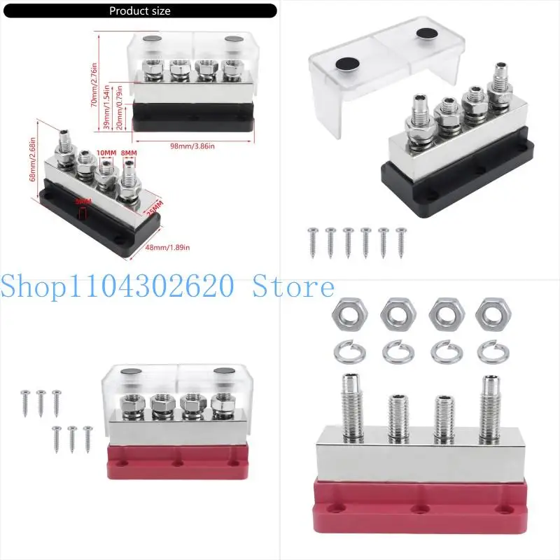 02de Nickel Copper 600a Coftribution كتلة مع 4 ترصيع لاتصالات تأسيس إدارة الطاقة الفعالة #1