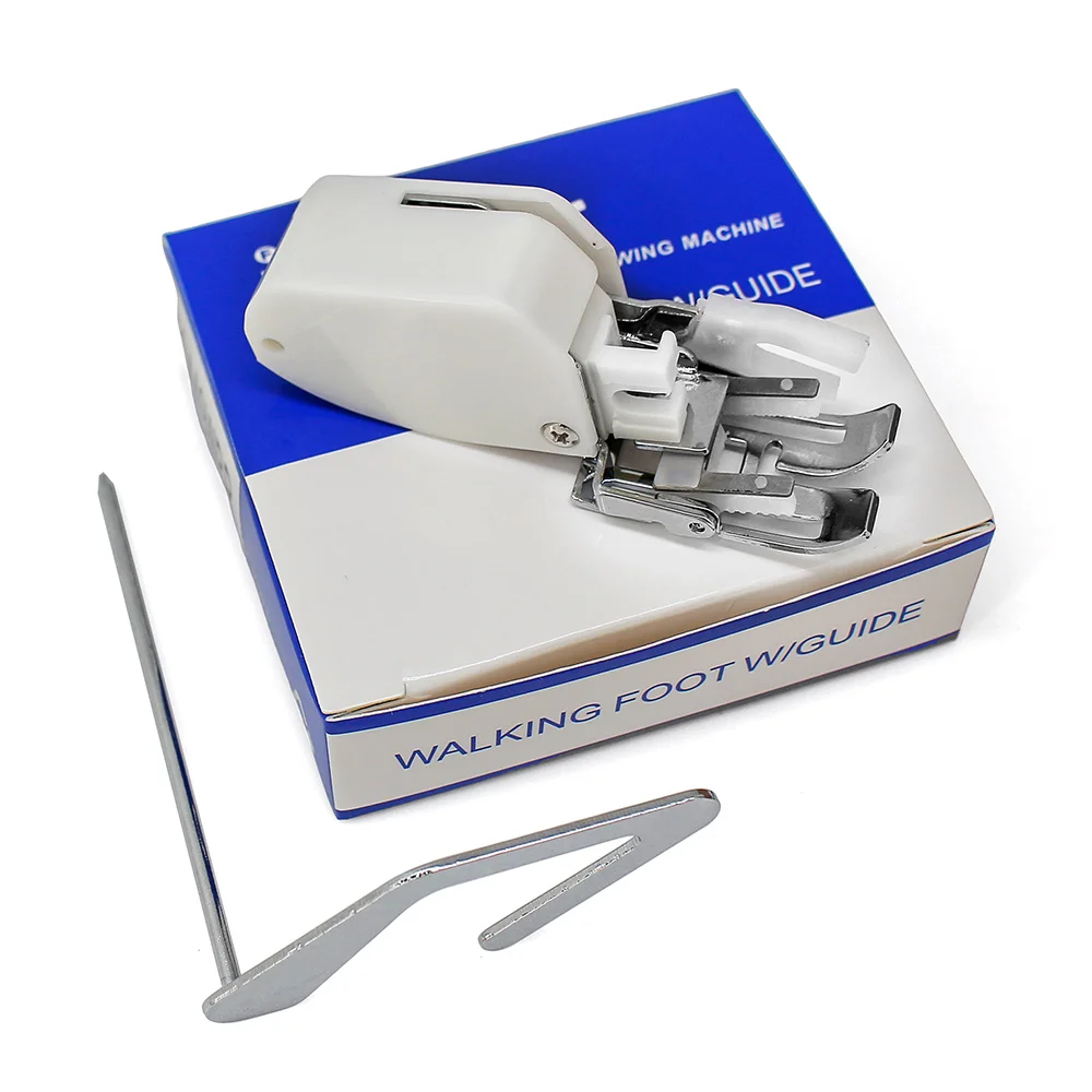#SA140 Walking Foot with Guide Quilting Even Feed Foot for Brother Sewing Machine Presser Foot Accessories