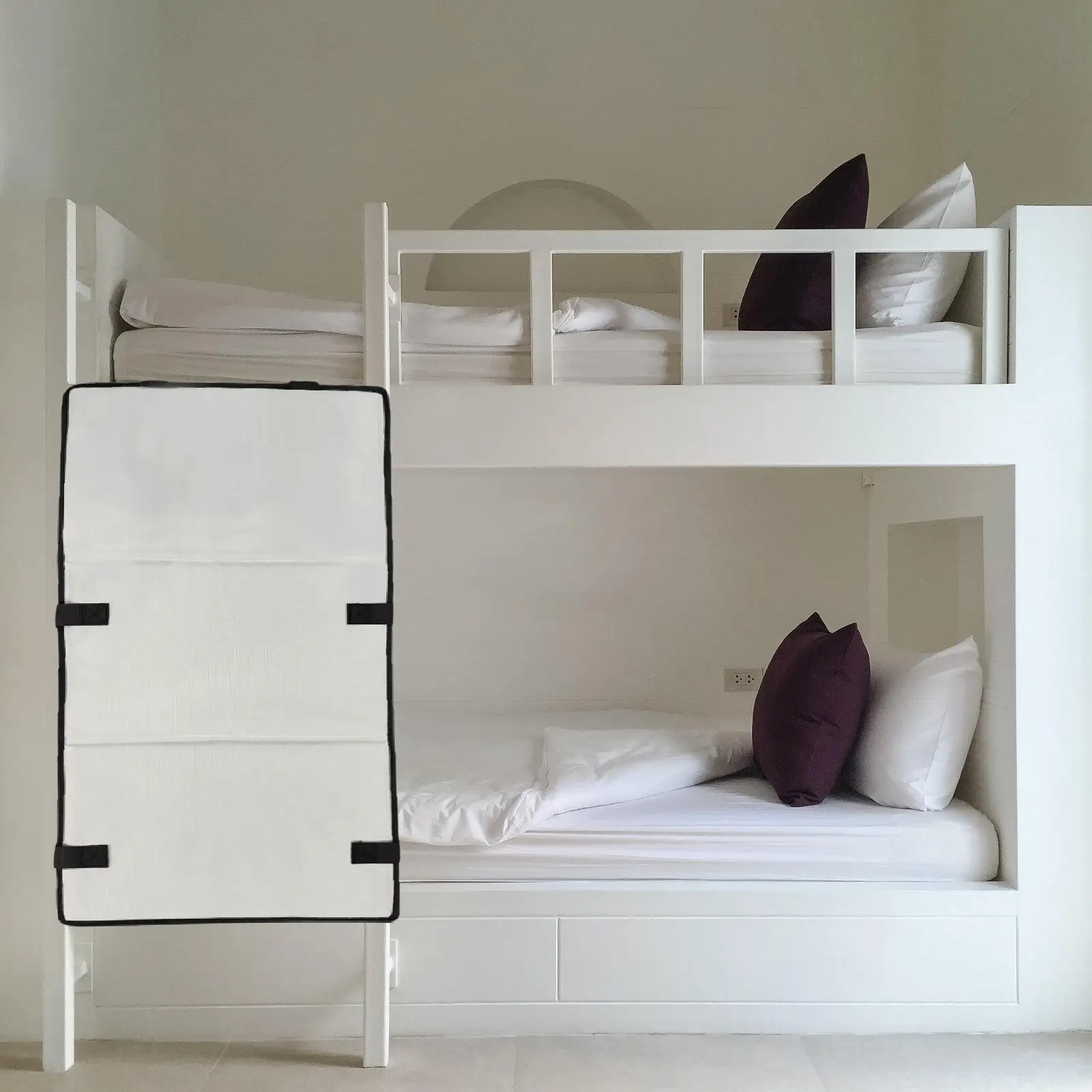 

Детская двухъярусная кровать, чехол для лестницы, устойчивый к разрыву аксессуар, ткань Оксфорд и ПВХ, многоцелевой для лестниц на чердаке, складной, 79x39 см