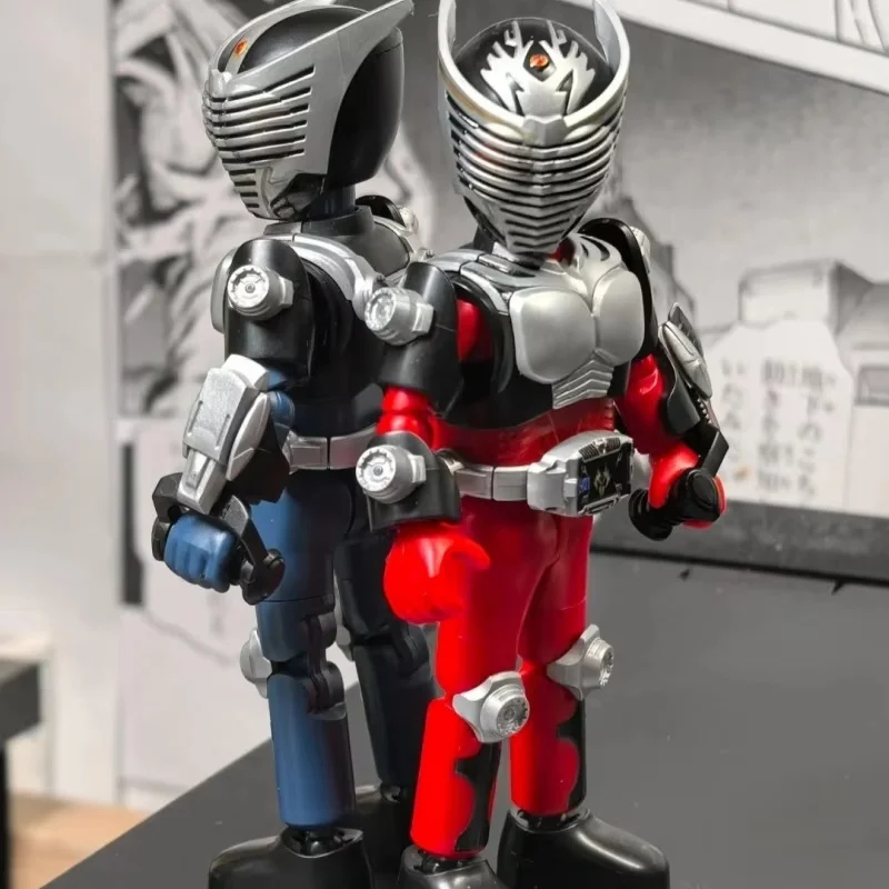 

Blokees Kamen Rider GV03 Blind Box Red Dragon Martial God Ryuki Tycoon The Blade Action Figure Blocks Model Toy For Boys Gift