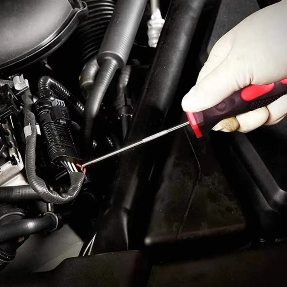 

4pcs Professional Car Screwdriver Set O-ring Seal Seal Removal Tools Oil Seal Screwdrivers Durable Lengthen Pick Hook Tool