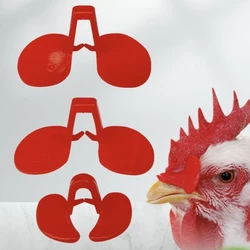 50 Pcs S/L/M Plastic No bolt Chicken Glasses Chicken Pigeon Pheasant Anti-pecking Prevent Fights, Glasses Poultry Supplies