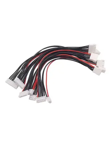 5pcs/lot 1S/2S/3S/4S/5S/6S/7S/8S JST-XH 30cm 22AWG Lipo Balance Wire Extension Charge Cable For RC Car Drone Battery Charger