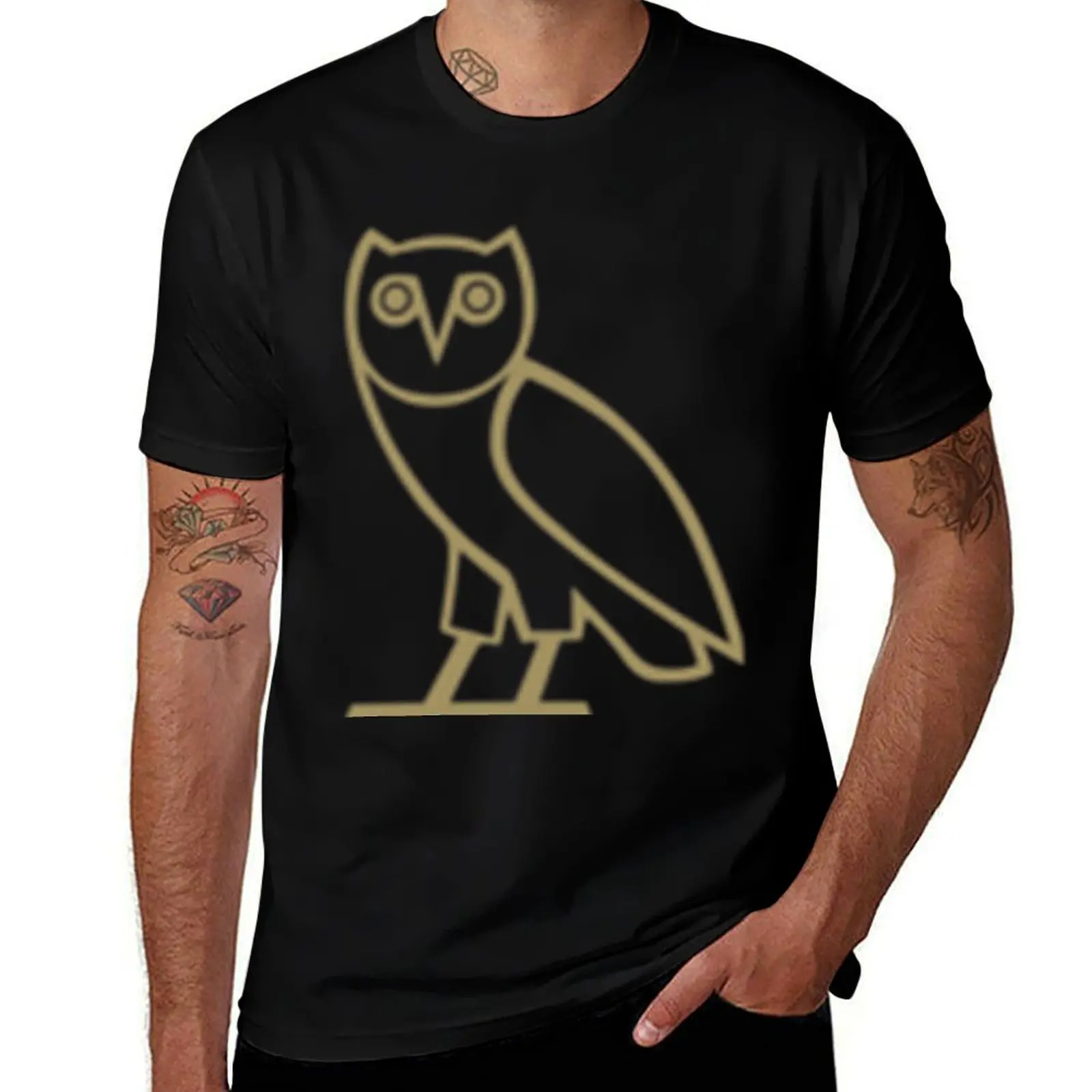 

Owl Logo Classic T-Shirt funny t shirts man t shirts for man pack white