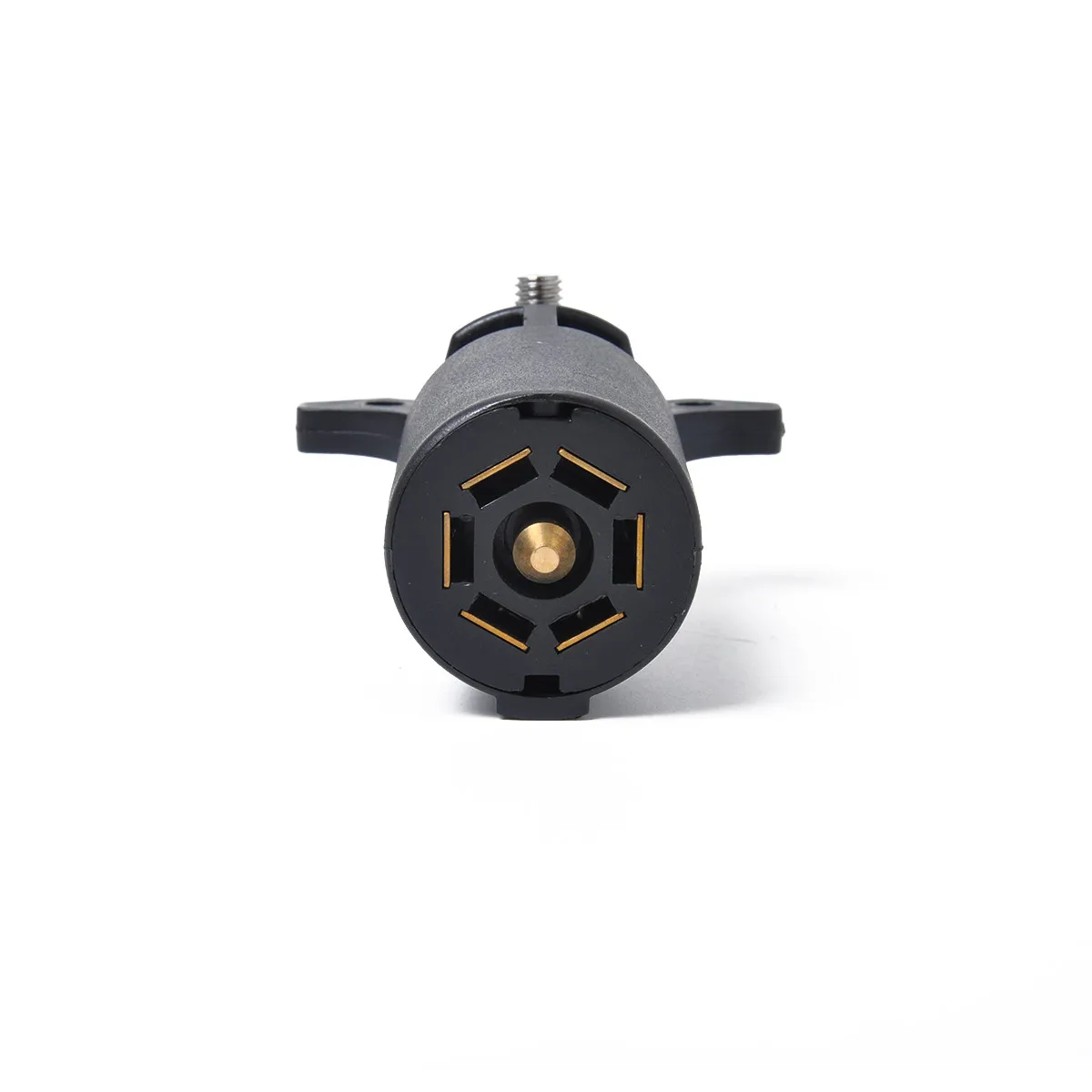 

Комплект из 2-х разъемов для прицепа (штекер и розетка) 12В, 7-контактный круглый адаптер, прочный, для подключения фар, стоп-сигналов, поворотников и заднего хода для автофургонов, автомобилей, лодок