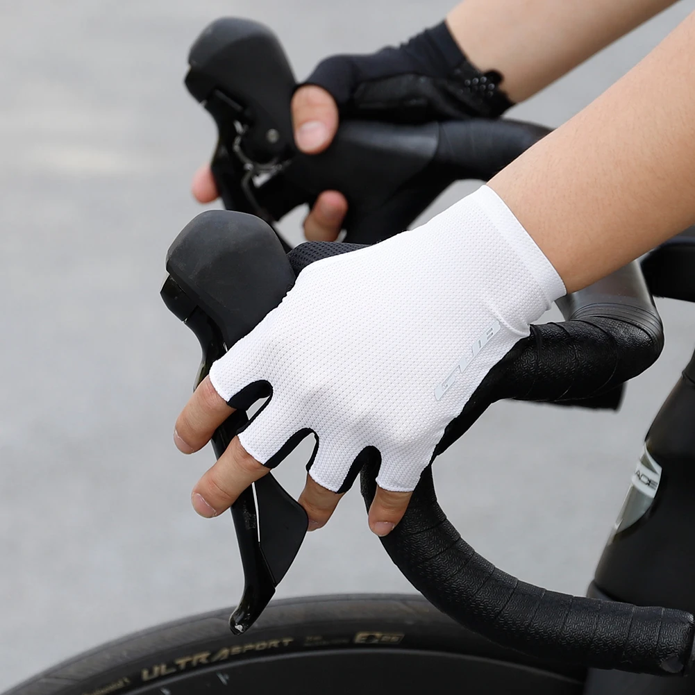 GUB Road Bike Gloves Summer Breathable Non-Slip Shockproof XRD Cushioning Pad Half-Finger Bicycle Short Gloves Cycling Women Men