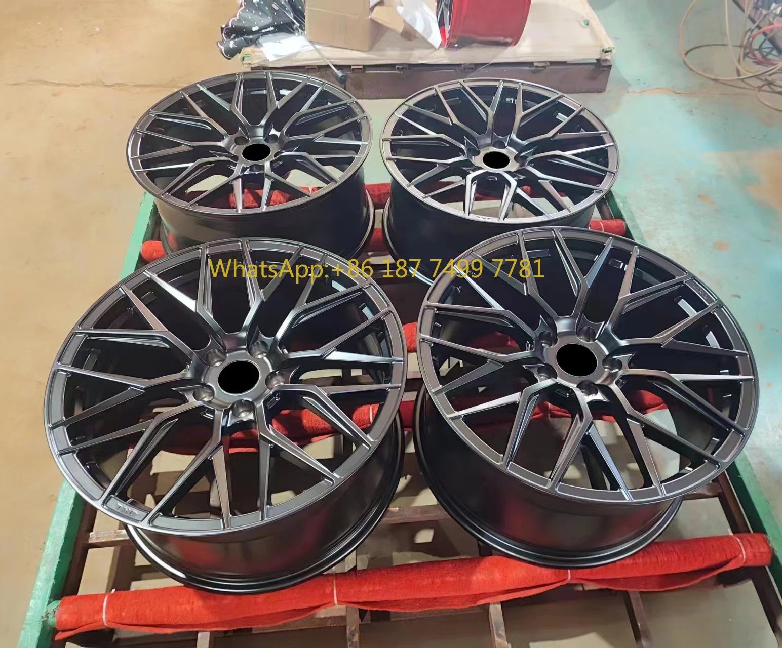 

Racing Alloy Wheels for.. . . 18 19 20 Inch Spokes Design 5x108 5x112 5x114.3 5x120 Passenger Forged Hub Rims