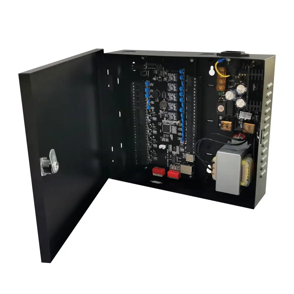Multi-Door Access Control Panel Board Kit with Fingerprint & RFID Reader Featuring Card and Code Type