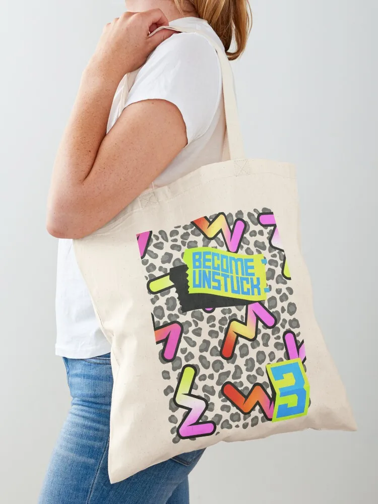 

Become Unstuck Tote Bag canvas tote bags supermarket folding bag Gift bags the tote bag
