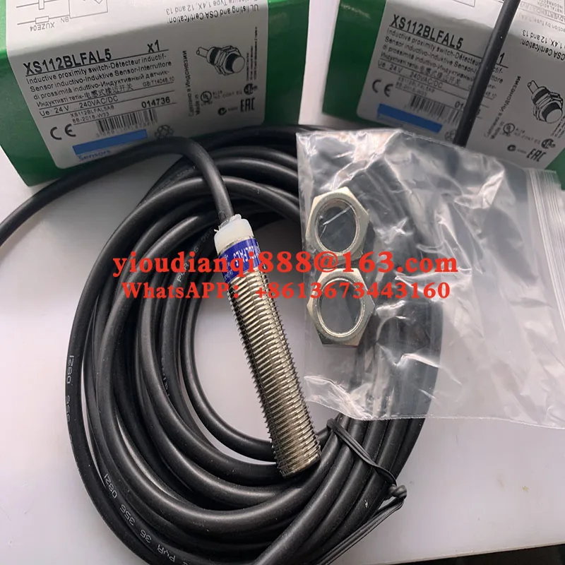 Novo Interruptor Do Sensor De Proximidade, XS112BLFAL5