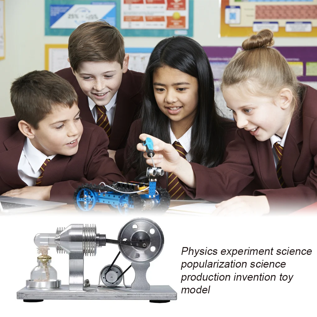 Engine Model Motor Experiment Steam Power Generator Teaching Toys