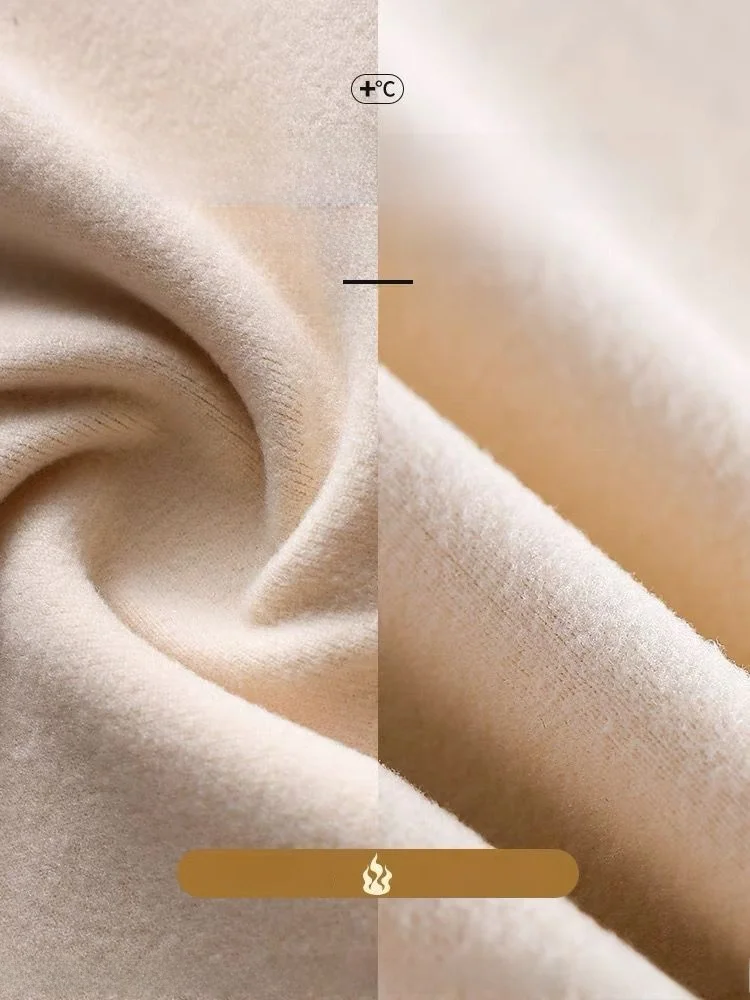 Thickened One-Piece Women's Vest Autumn Winter Thermal Base Layer Shirt Seamless Comfortable Fleece Lined Inner Wear Tank Top