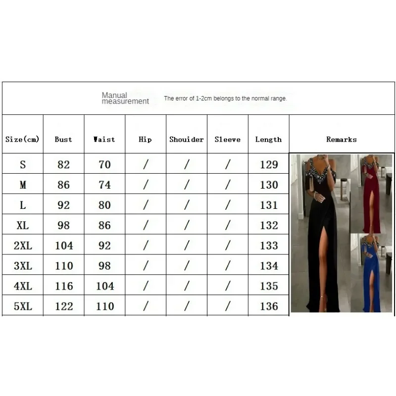 2024 Lente/Zomer Nieuwe Europese En Amerikaanse Vrouwen Wensen Off-The-Shoulder Haltermode Split-Jurk