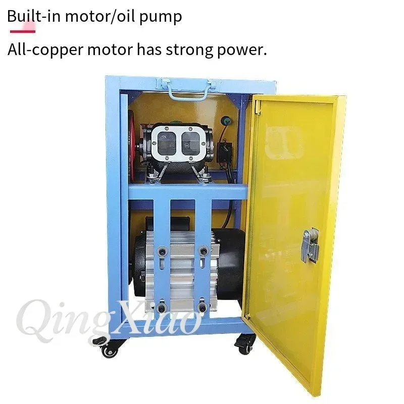 HR  Handheld Electric Pressure Test Pump Dual Cylinder Brass Pump Head Auto Stop For PPR Pipe Floor Heating Pipe Leak Tester view 3