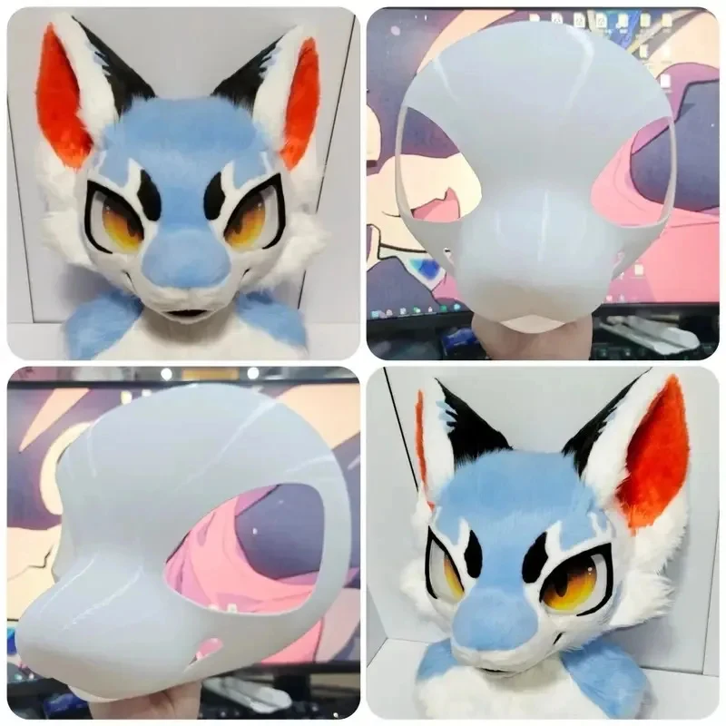 

ADFF15DY203D printing Kemono Headbase Accessories Costumes Animation Fursuit Furry DIY Accessories25【【【