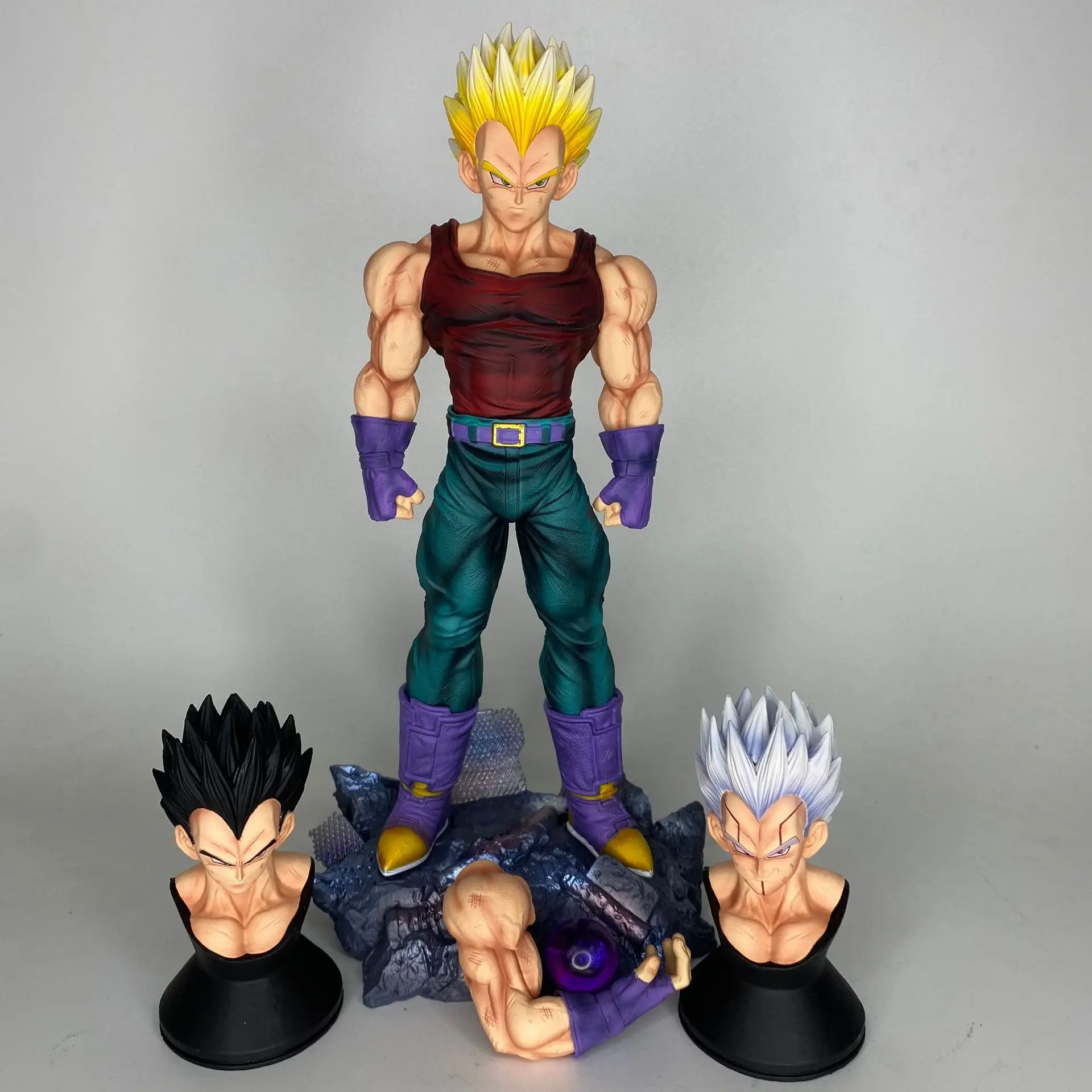 ドラゴンボール GT ベビーベジータフィギュア交換ヘッドアーム PVC アクションフィギュア Gk スタチューコレクタブルモデルおもちゃギフト 31 センチメートル/12.2 インチ
