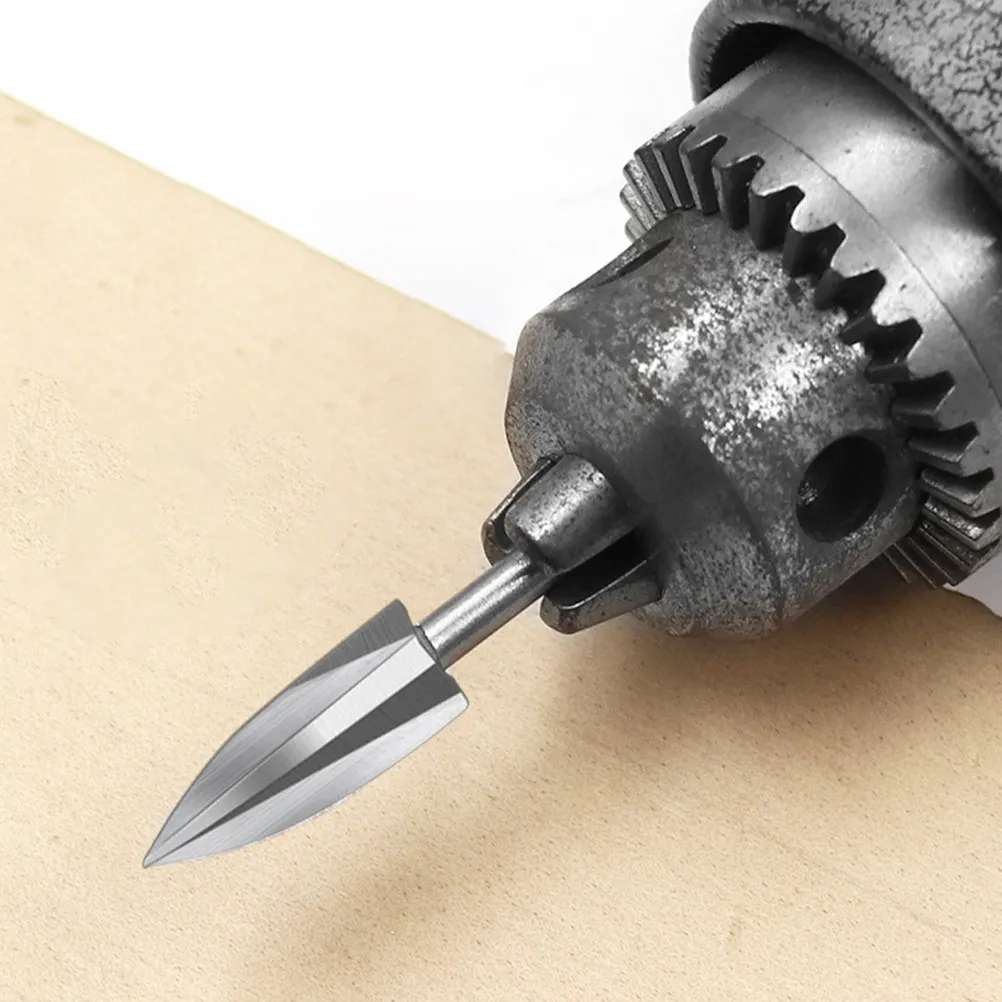 

5Pcs White Steel Wood Carving Drill Bit Set for Rotary Tools Woodworking DIY Sculpting Furniture Making Fast Smooth Engraving