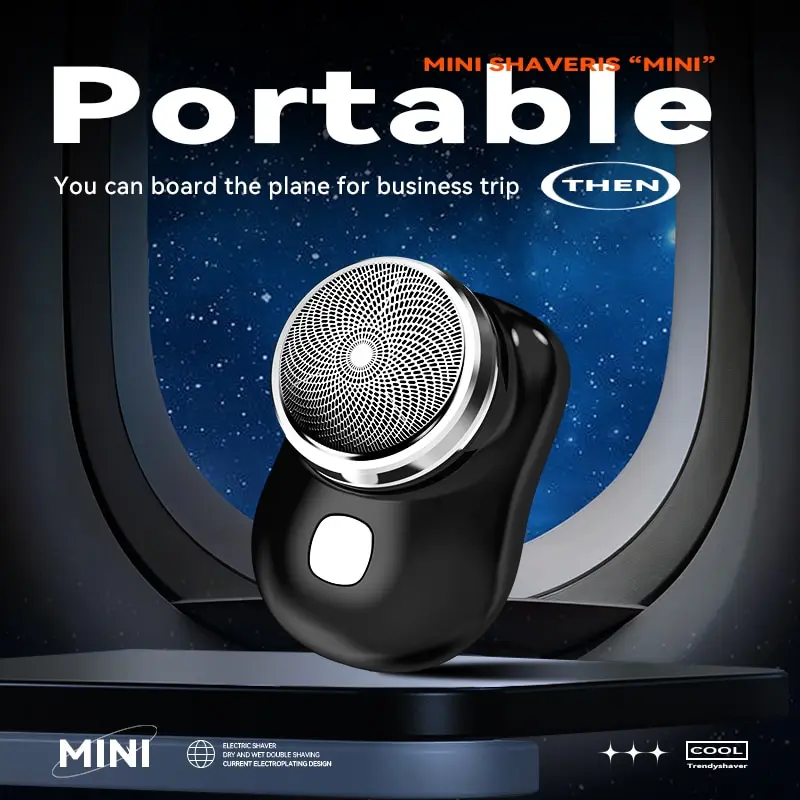 ماكينة حلاقة كهربائية محمولة، ماكينة تشذيب الألواح، ماكينة حلاقة اللحية، رأس قاطع ترددي، سكاكين قابلة لإعادة الشحن للرجال