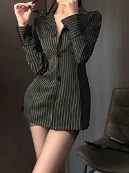 New Style Romantic Lingerie Soft Blouses Secretary Uniform Thin Passion Temptation Sexy Striped Shirt Erotic Passionate WTME