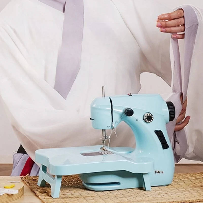 

Household Electric Mini Sewing Machine 211 Multifunctional Small Thick Mini Sewing Machine