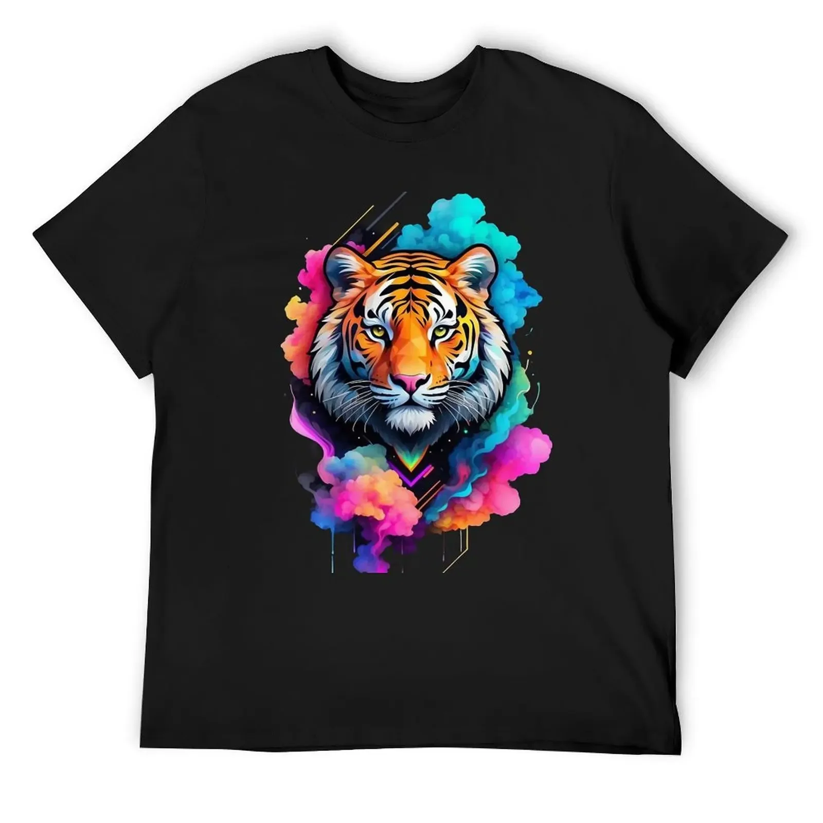 Tiger's Roar: Strength Unleashed T-Shirt shirts graphic basketball graphic tees anime clothes men clothing