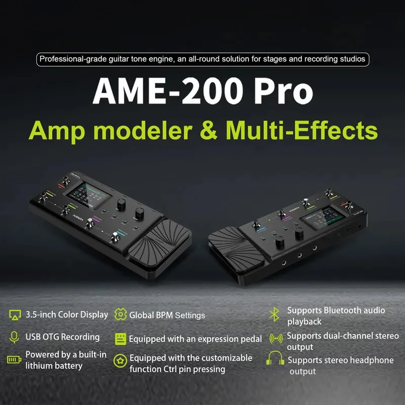 含。 税金] Audota AME-200 Pro マルチエフェクトプロセッサー AME200
