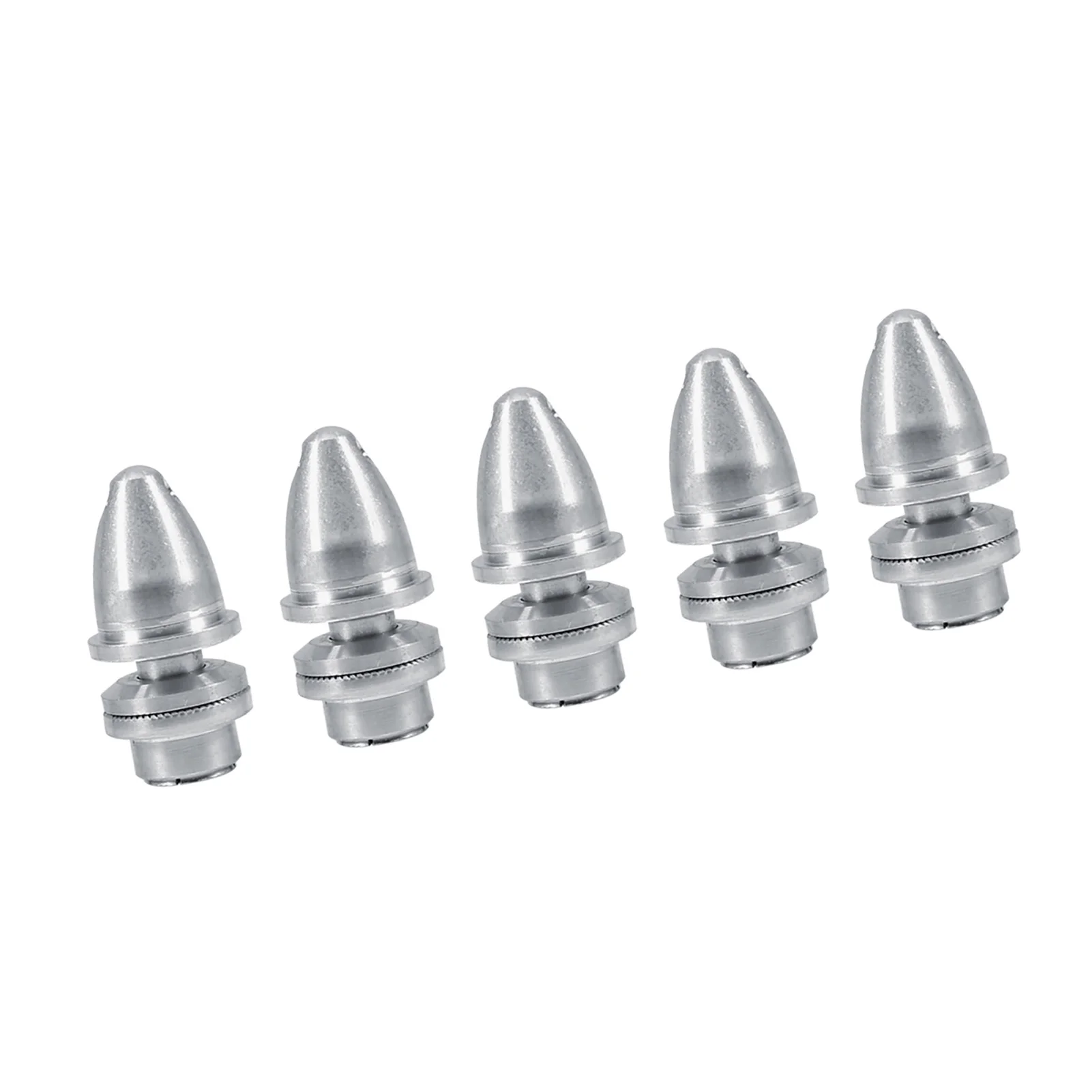 リモコン用アルミニウムプロペラアダプターホルダー,5mm, 5個セット