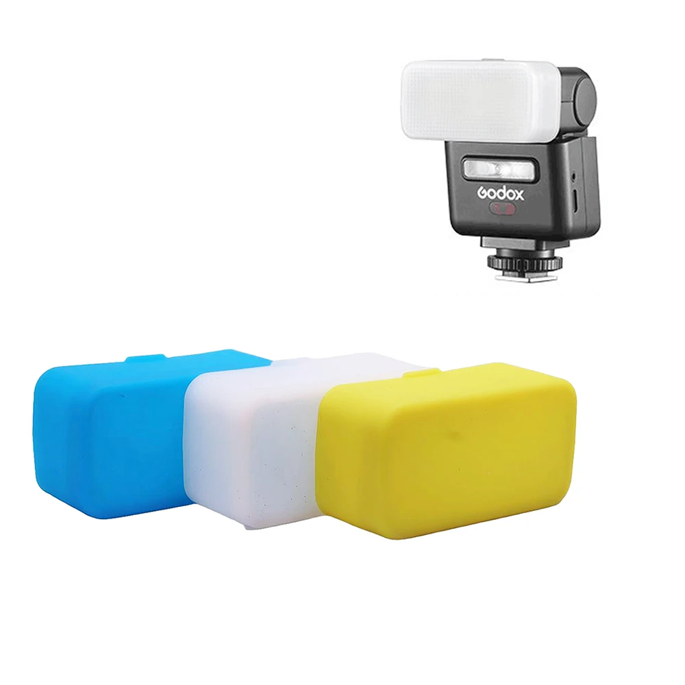 Afbeelding 6: Mcoplus 3PCS IT32 Flash Diffuser voor Godox IT32 iT32 Camera Flash Speedlight Zachte siliconen Diffuser