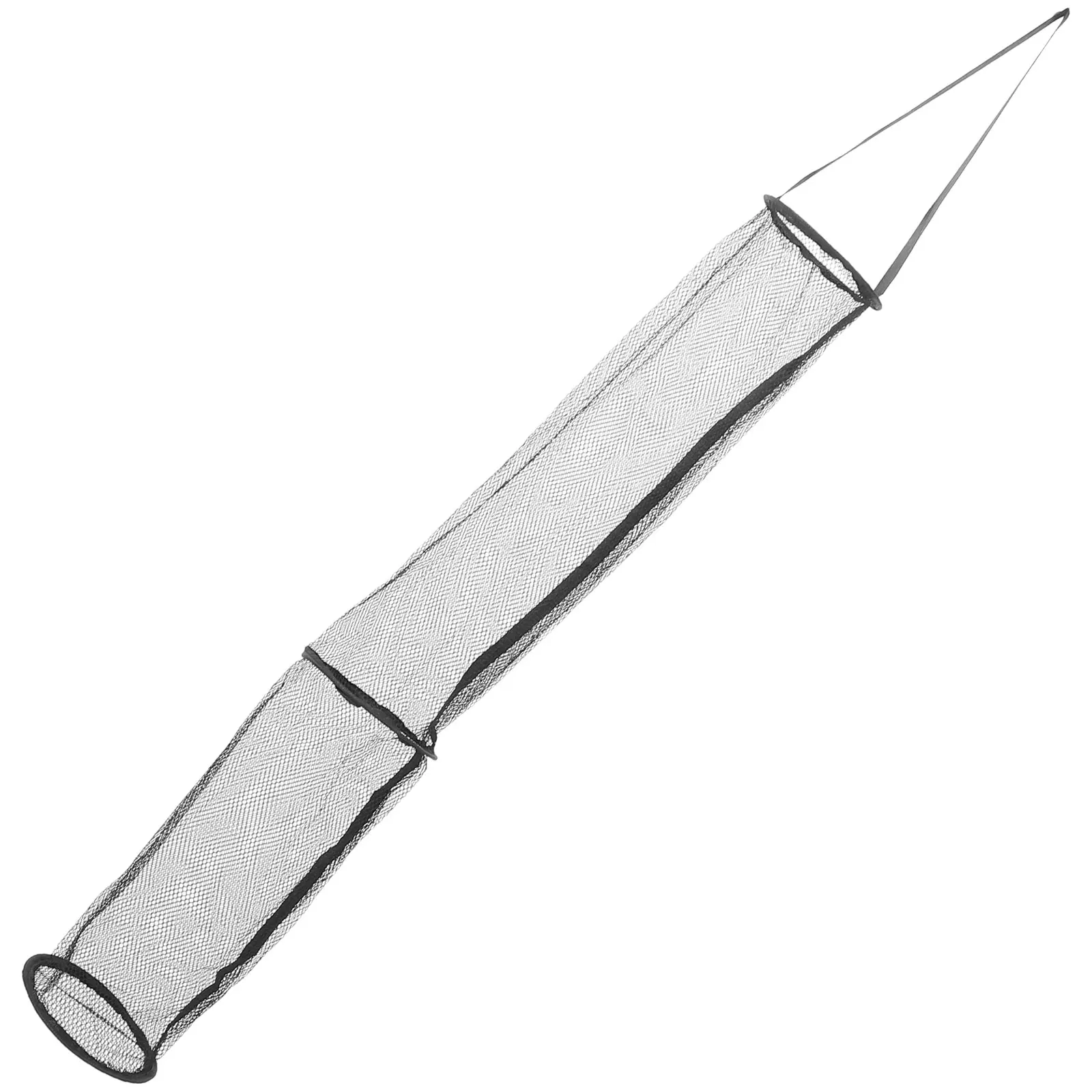 

Foldable Fishing Guard Nylon Fishing Net Live Bait Bucket Portable Lightweight Fish Storage Mesh Net Live Bait Bucket