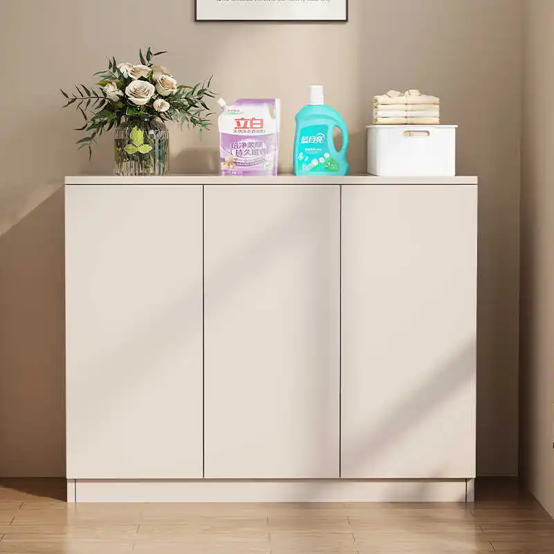 Storage Organizer Shoe Cabinet Mobile Wooden Slippers Vertical Modern Shoe Shelf Living Room Archivadores Entrance Furniture
