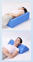 Bedridden Old Man Rolls Over Body Side Wedge Pillow with Zipper Incline Side Wedge Pillow Personalized for Adults Side Sleeper