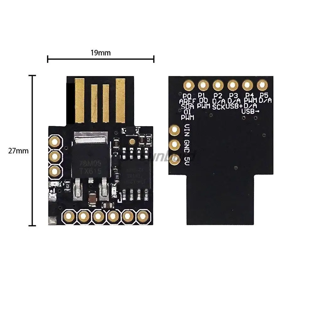 Digispark kickstarter development board ATTINY85 module for Arduino USB ATTINY85 module usb