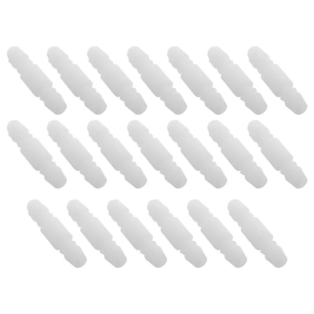 

40pcs Wiper Connector Hose Nozzle White Plastic Car Truck Windshield Washer Pipe Fitting Adapter Material Right Angle