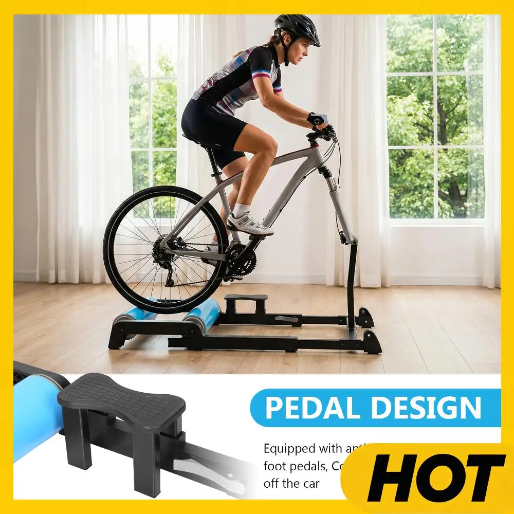 

Велотренажер для помещений с регулировкой нагрузки, съемная профессиональная тренировочная платформа из алюминиевого сплава, противоскользящая, для мужчин и женщин, для домашнего фитнеса