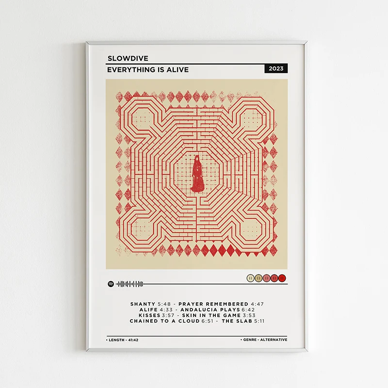 Minimal Slowdive semuanya hidu - Vintage Fashion Illustrations ulasan dan harga