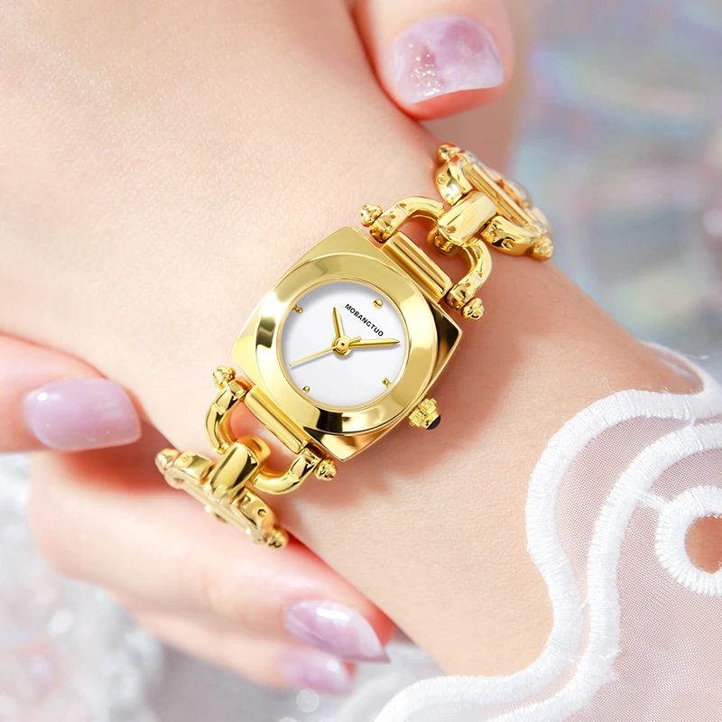 Gold Sliver Watch Women Quartz Wristwatch Luxury Bangle Bracelet Watches Ladies Clock Girl Female Fashion Dress Golden New Reloj