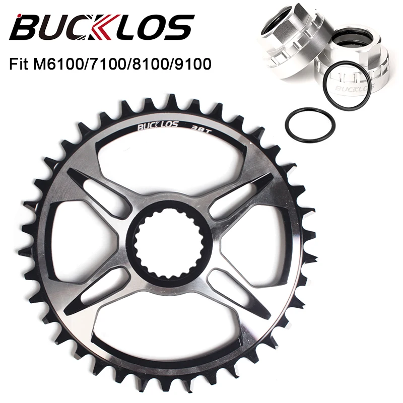 

BUCKLOS12S Direct Mount Chainring 12speed Chainwheel for Shimano 32/34/36/38T MTB Chainring for M6100 M7100 M8100 M9100