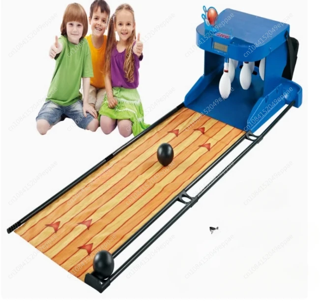 Mini Automatic Machine Indoor Sport Kids Bowling Toy Set