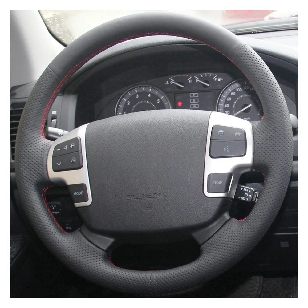 Customize DIY Micro Fiber Leather Car Steering Wheel Cover For Toyota Land Cruiser LC2008-2015 Toyota Tundra 2007 2008 2009-2013