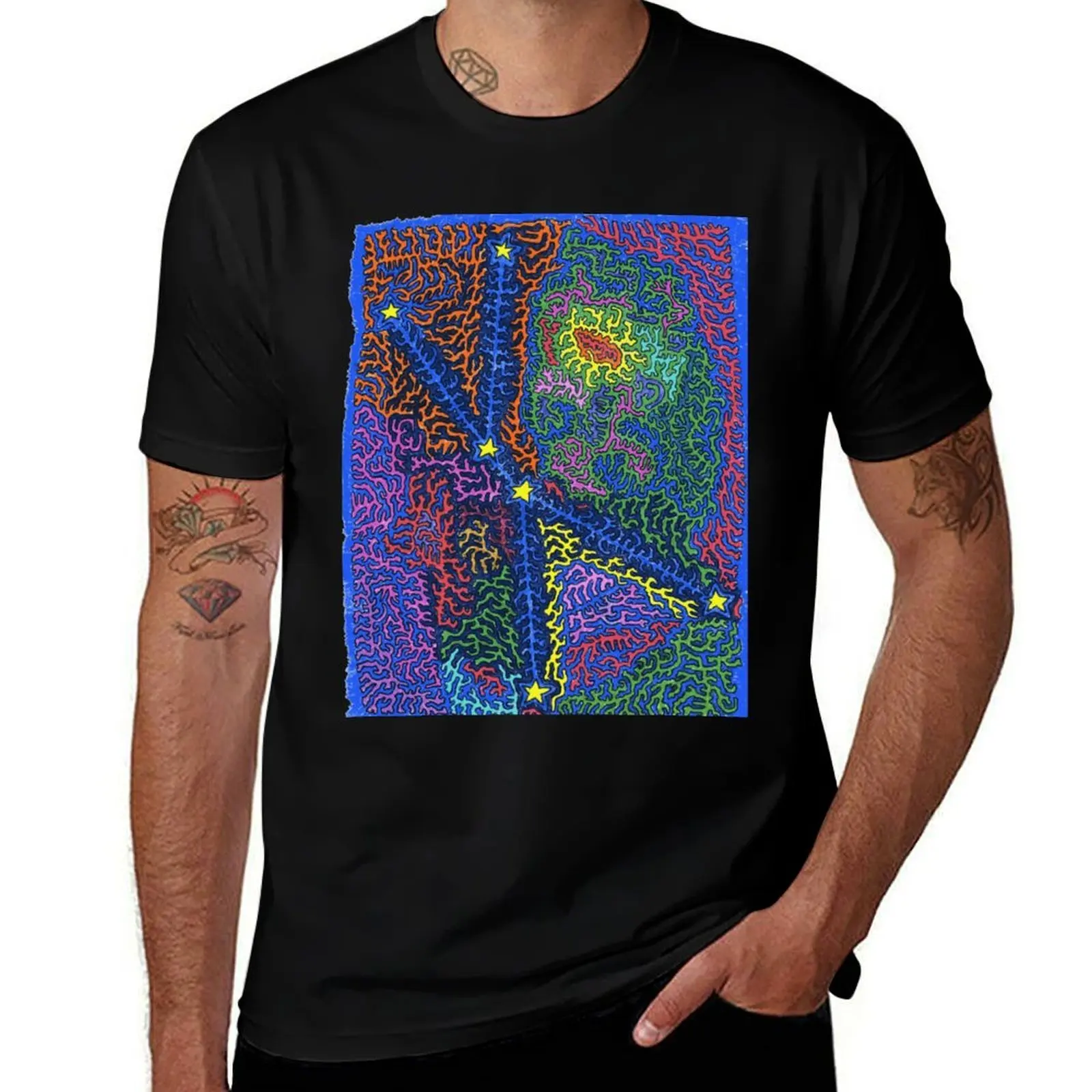 Constellation Cancer T-Shirt Dry Fit Running Short Sleeve Top T-Shirt