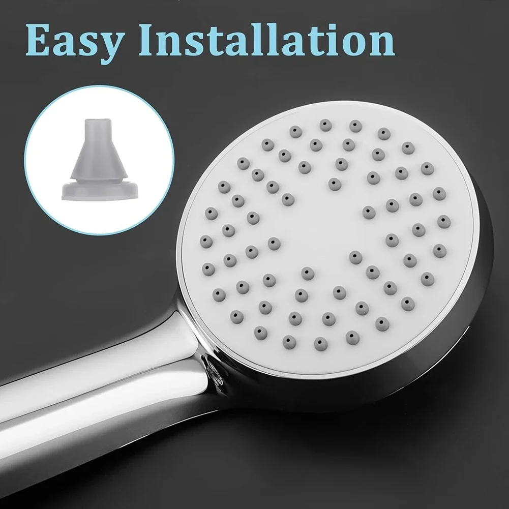 100pcs Shower Head Nozzles Silicone For 4mm Opening Size Shower Head Nozzles Replacement Part Spray Silicone Water Outlet