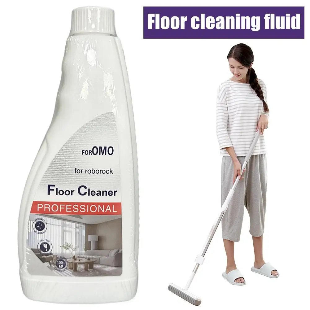 Solución Líquida para Limpieza de Pisos Compatible con Roborock S8 Pro Ultra/S7 MaxV Ultra/Dyad/S7, Repuestos para Aspiradoras Robóticas, Mopas Antibacterianas OMO